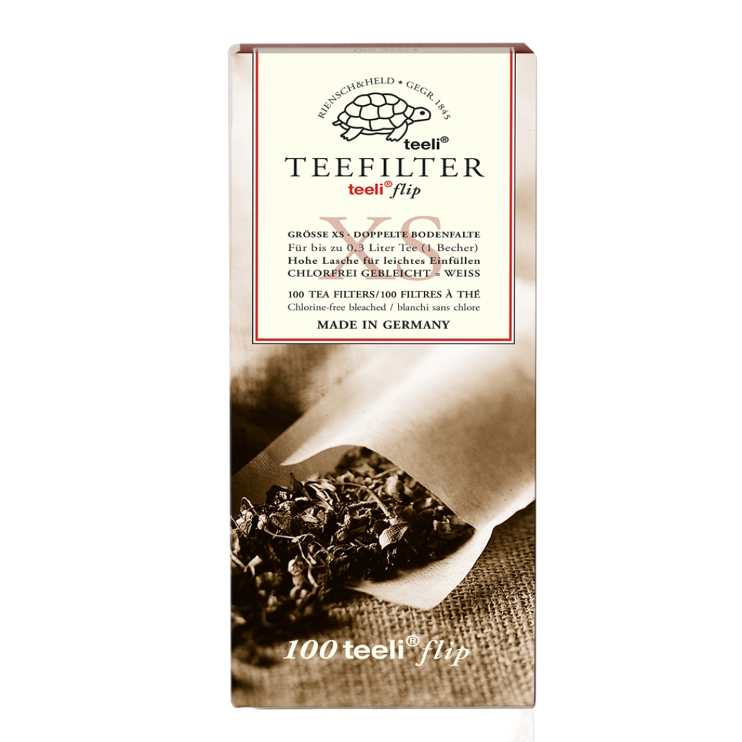 Papieren Theefilters Teeli S 100 STUKS