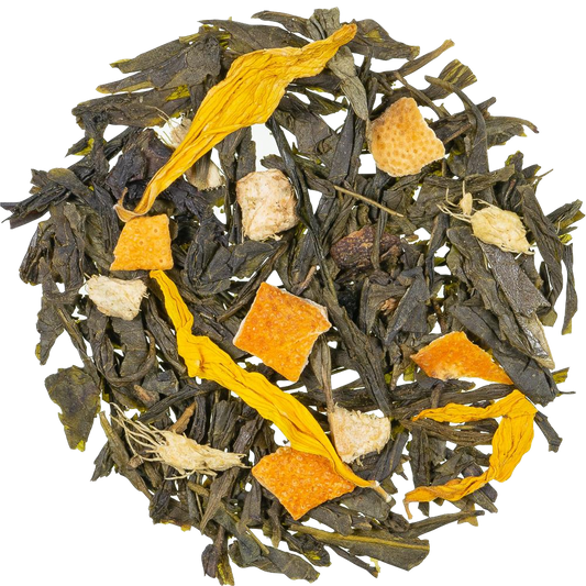 Groene thee Ginger Lemon