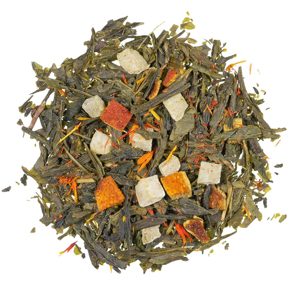 Groene thee Orange Grapefruit